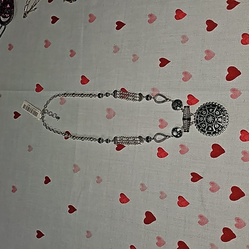 Lucky silver necklace. New w tags. American Indian design.
